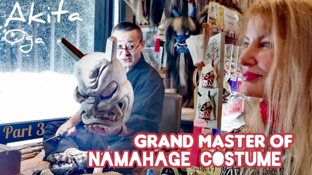Adeyto 👹🔪 HOW TO Make DEMON NAMAHAGE COSTUME by Local Master OGA Akita Japan