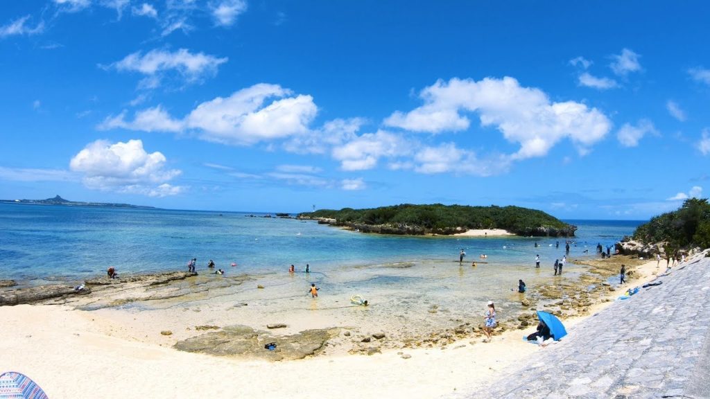 Walking in the Okinawa / Bise Fukugi Tree Road / 備瀬フクギ並木通り / 비세자키 가로수길 산책 (4k)