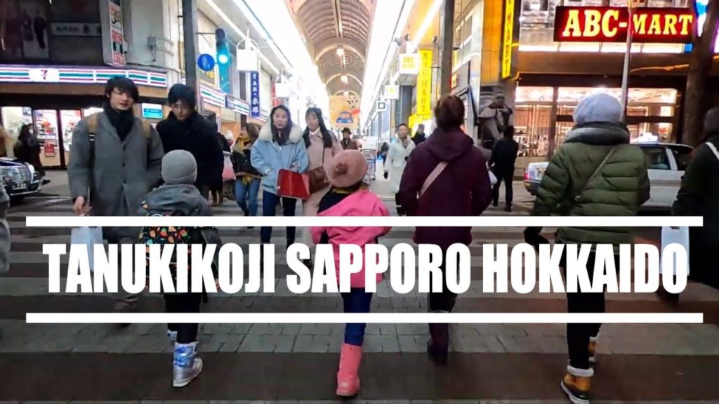 TRAVEL VLOG : Jalan Jalan Di TANUKI KOJI | TANUKIKOJI SHOPPING STREET ARCADE | SAPPORO HOKKAIDO