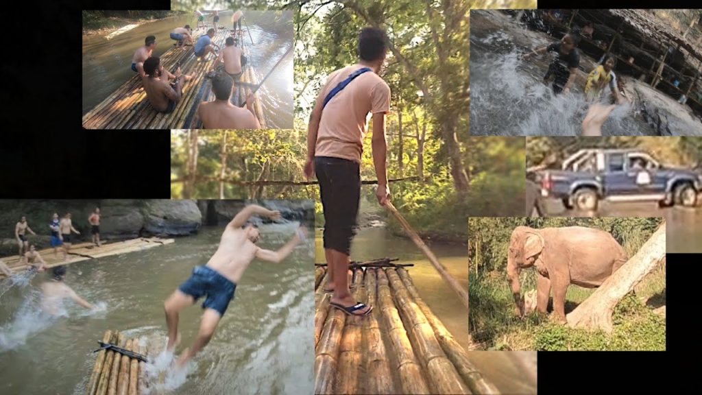 THIS UNIQUE BAMBOO RAFTING TOUR in THAILAND is NOT what you would EXPECT - Thailand w/ Potatojet #4