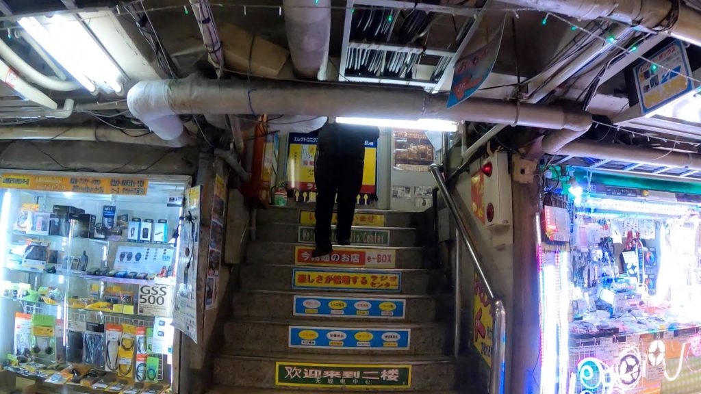 4K denpakaikan akihabara tokyo japan (travel to japan, trip in japan,tourist spots in japan )