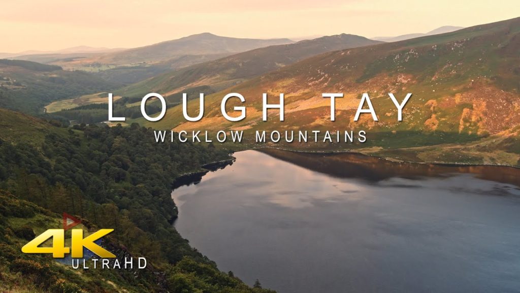 4K Lough Tay in Wicklow Mountains - Ireland | Relaxing NATURE Films