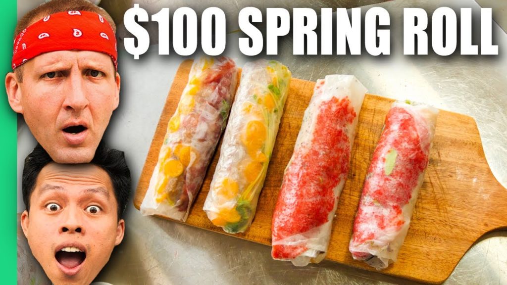 $1 Spring Roll VS $100 Spring Roll!!! Vietnam's Most Dynamic Street Food!!