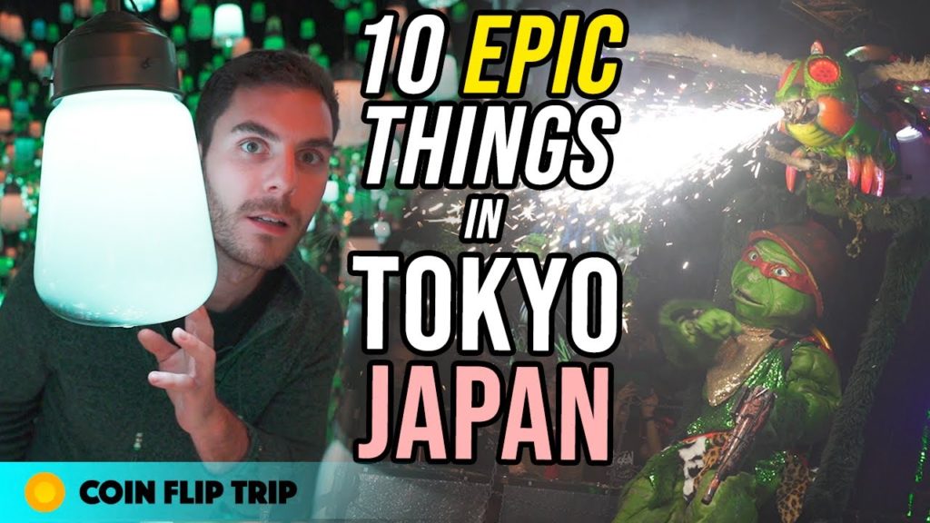 10 EPIC things to do in TOKYO - Coin Flip Trip