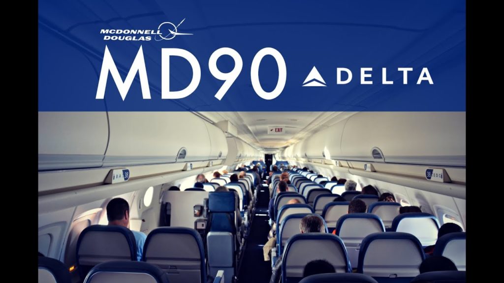 Delta Airlines MD90 Approach and landing into MCI Delta Airlines MD90 Approach and landing into MCI