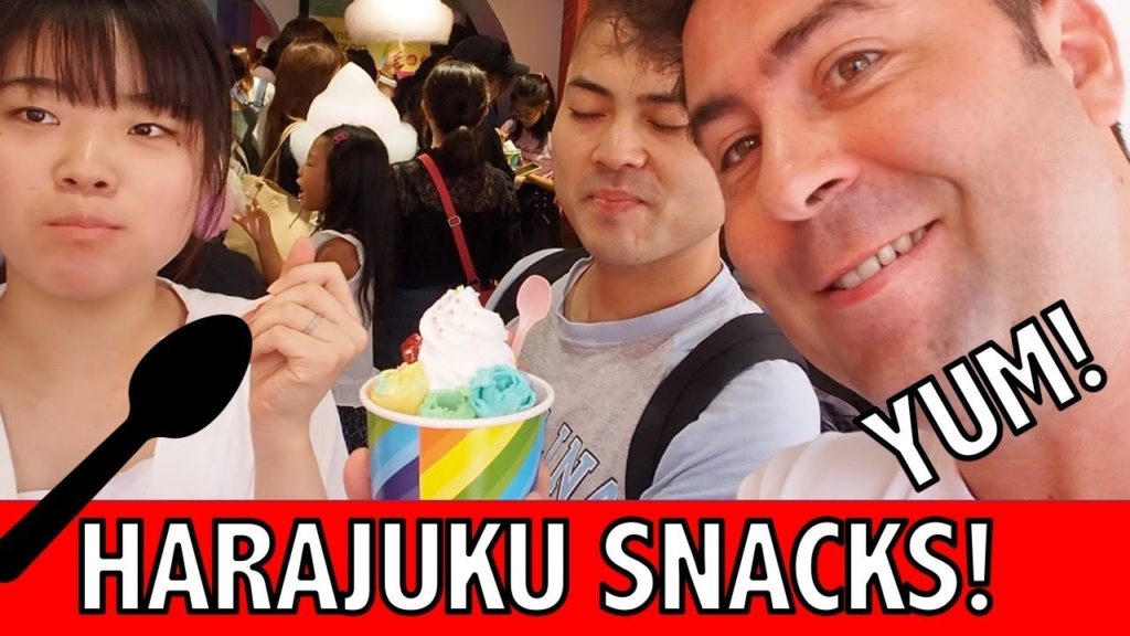 Takeshita Street Food Adventure (Harajuku Japan)