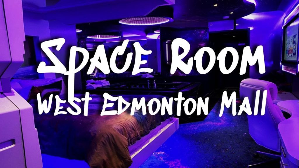 Awesome Space-Themed Room Tour || West Edmonton Mall's Fantasyland Hotel