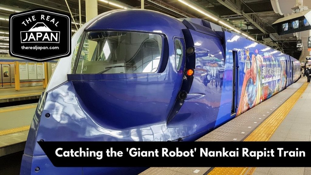 Catching the 'Giant Robot' Nankai Rapi:t Train | The Real Japan | HD Catching the 'Giant Robot' Nankai Rapi:t Train | The Real Japan | HD