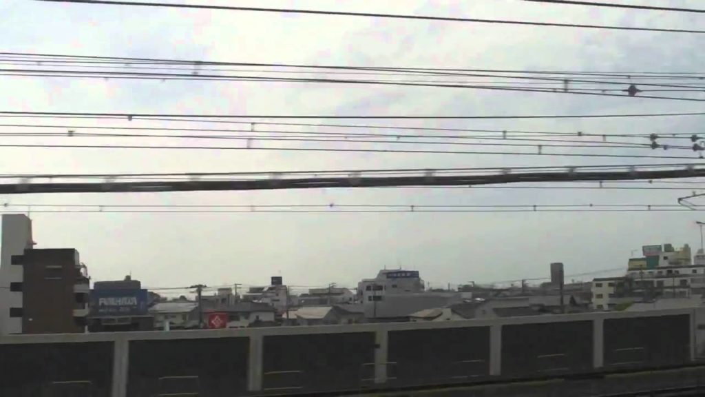 Shinkansen from Shinagawa (Tokyo) to Nagoya - May 2011