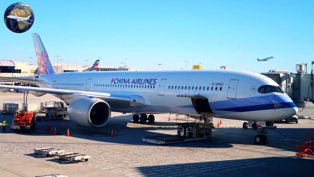 TRIP REPORT | China Airlines A350 (ECONOMY) | Los Angeles to Taipei (14 Hours) | World Trip #4