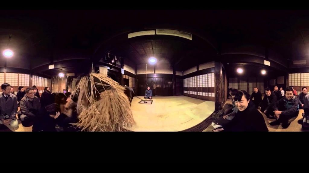 アキタノバーチャルトリップ Vol.2「なまはげ行事」 (360°カメラ）