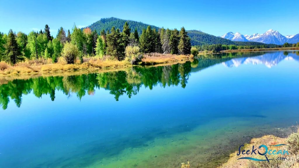 Phantom 4 Pro Teton National Park Wyoming Landscape 4K FULL HD Drone Flight 2019