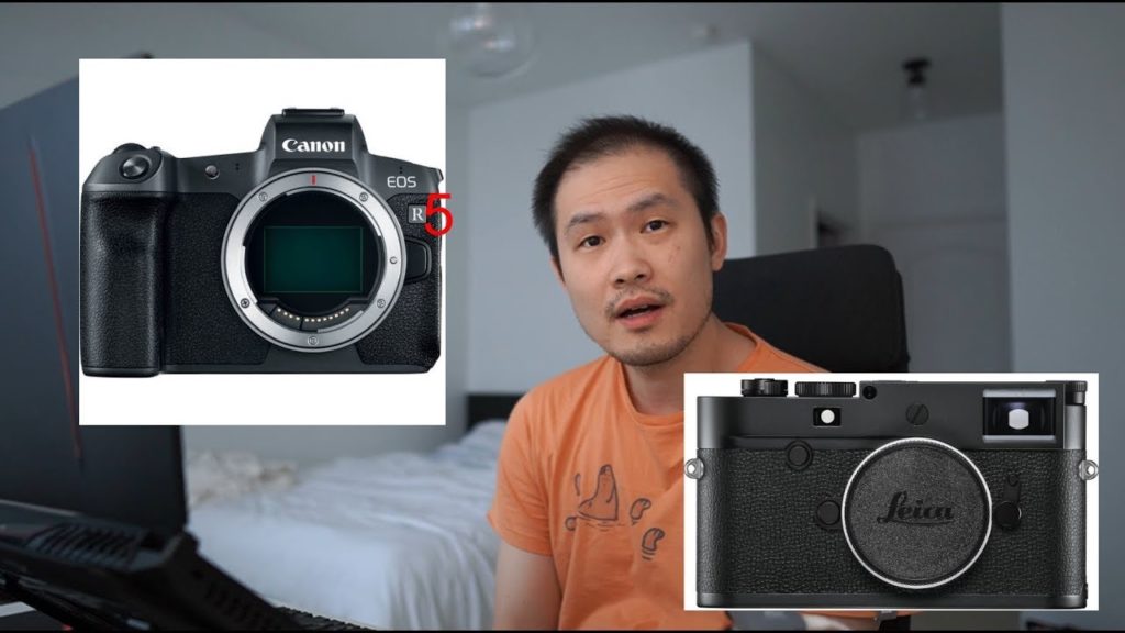 EOS R5, Leica M10 Monochrom, Insta360 One R, Fuji X-T200