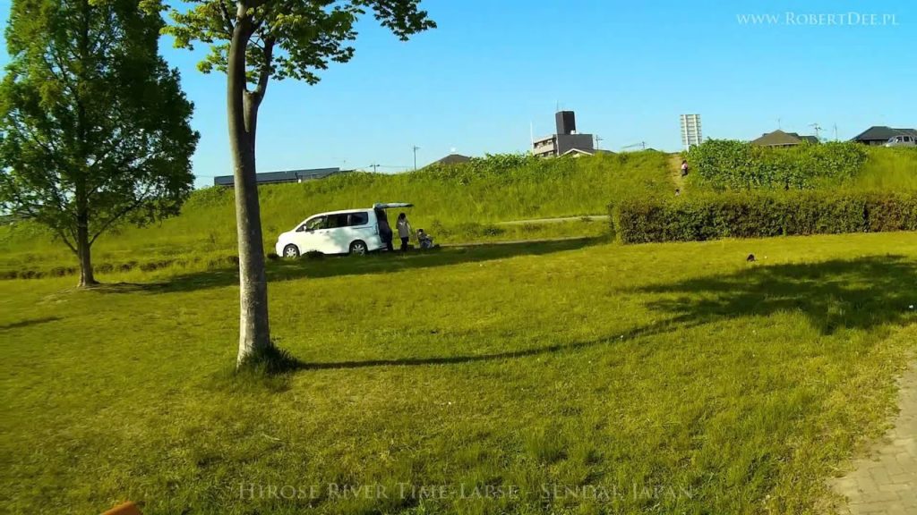 728. Hirose River time lapse, Sendai, Japan