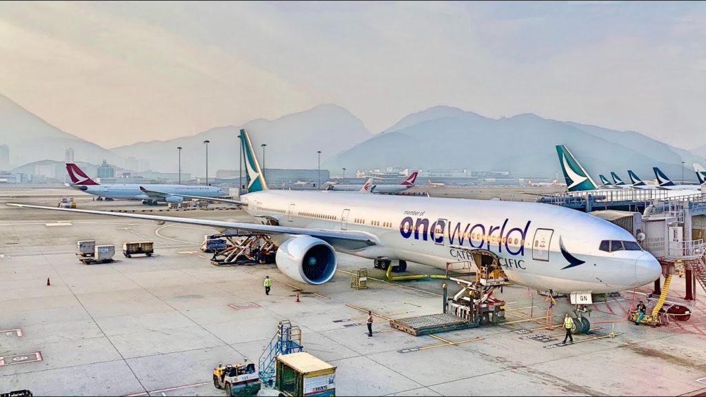 Cathay Pacific Business Class 777-300ER Hong Kong to Ho Chi Minh City CX767