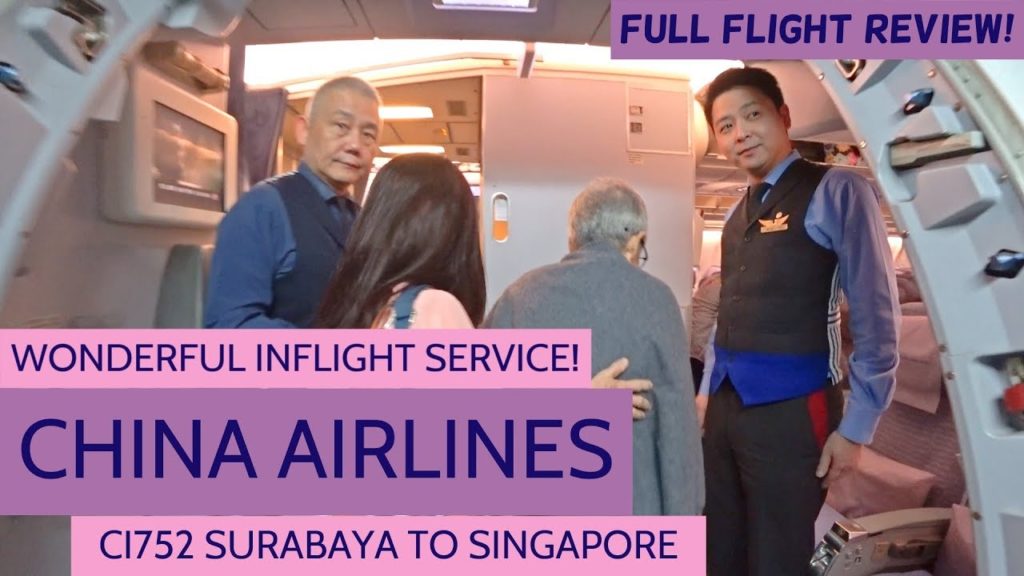 CHINA AIRLINES FLIGHT REVIEW | CI752 | A330-300 | SURABAYA TO SINGAPORE CHINA AIRLINES FLIGHT REVIEW | CI752 | A330-300 | SURABAYA TO SINGAPORE
