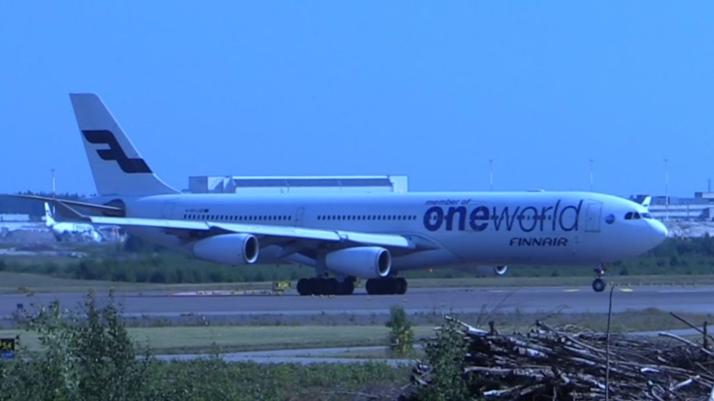 Finnair • Airbus A340-313 (Oneworld) • Helsinki (HEL) 🡆 Nagoya (NGO) • This Aircraft is Retired! Finnair • Airbus A340-313 (Oneworld) • Helsinki (HEL) 🡆 Nagoya (NGO) • This Aircraft is Retired!