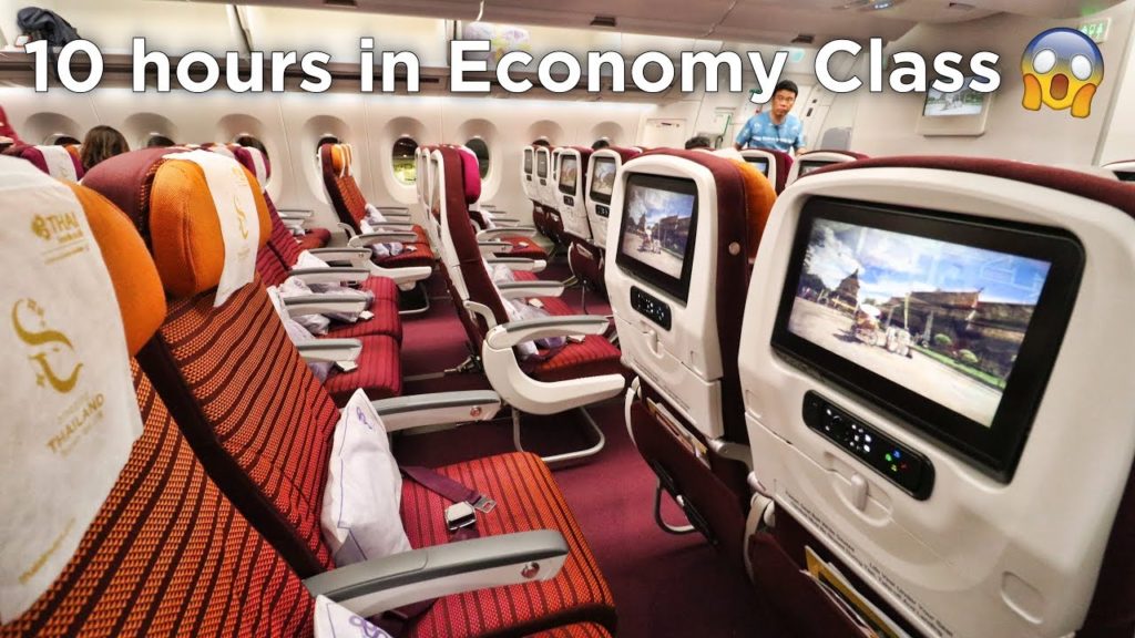 FIRST TIME FLYING THAI AIRWAYS ECONOMY CLASS | Airbus A350 Tokyo - Bangkok - Singapore