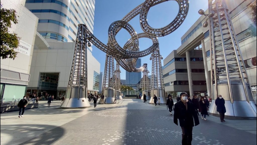 【4K】Walk on Minatomirai(みなとみらい) at Yokohama,Japan.
