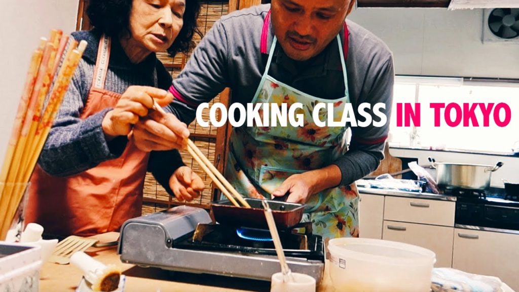 COOKING CLASS in JAPAN: Learning to Make Udon and Tempura in Tokyo