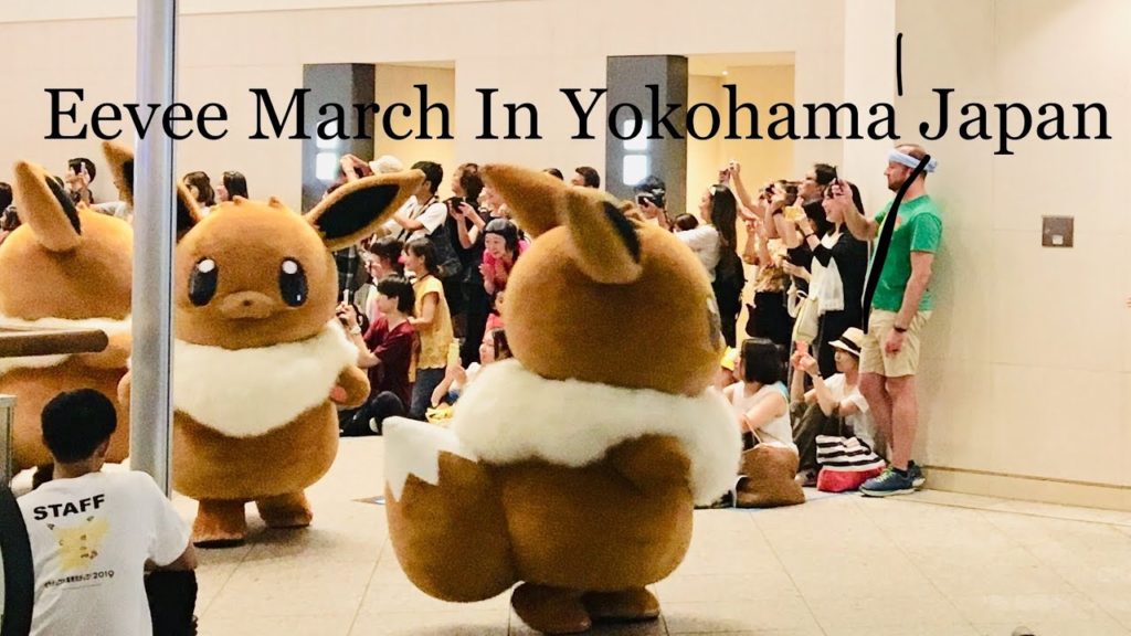 Welcome to Japan: 35- Eevee March in Yokohama Japan in 2019 イーブイの大行進 Welcome to Japan: 35- Eevee March in Yokohama Japan in 2019 イーブイの大行進