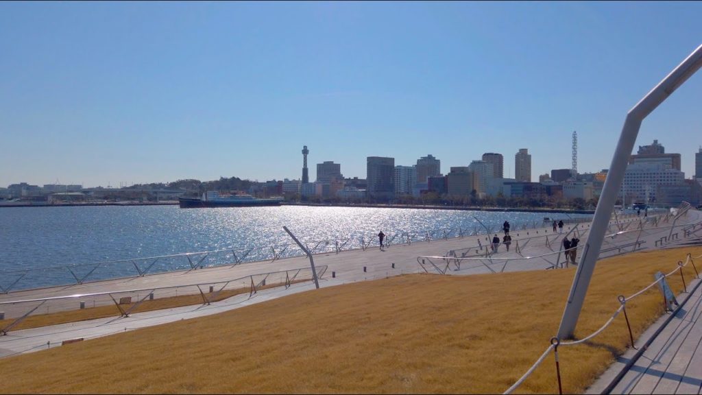 横浜散歩【大桟橋】Yokohama Walking 4K
