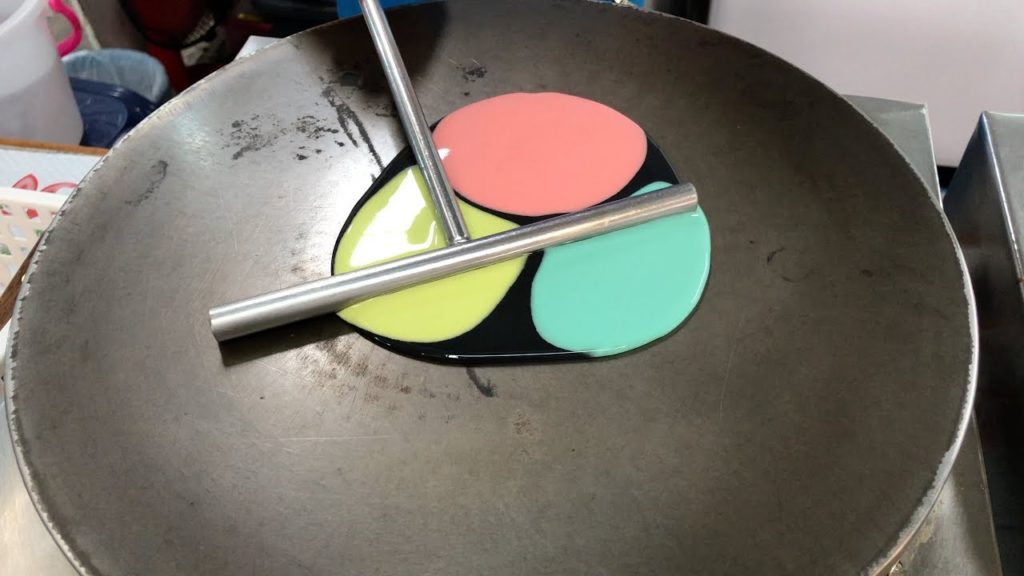 虹色クレープ職人rainbow crepe Bangkok street food -creamy crepe compilation ICE CREAM CREPE Compilation Thai