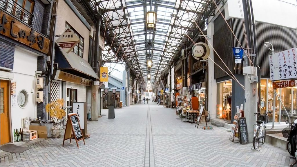 名古屋・円頓寺商店街 Endoji Shopping Street, Nagoya Japan | Binaural Audio 4K Walk