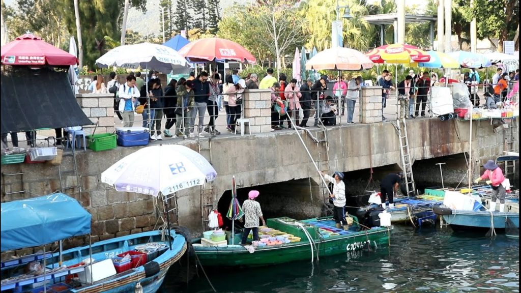 Sai Kung's Floating Seafood Market - Hong Kong