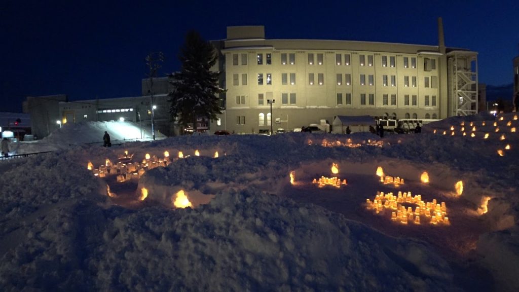 北海道イベント動画（小樽雪あかりの路）4K対応その6 Videos taken in Hokkaido