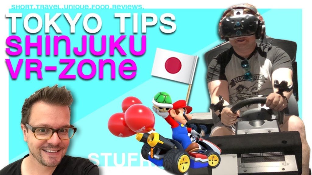 Mario Kart VR Tokyo at Shinjuku VR Zone [ Japan Tokyo trip vlog 2020 ]