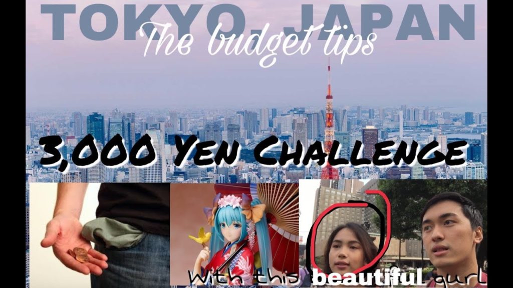 How to budget your Tokyo trip(Less than 3,000YEN)