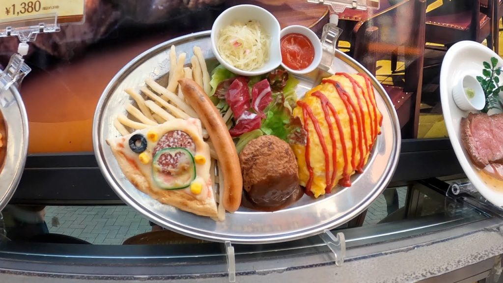 Japanese Fakefood In Akihabara 4K (travel to tokyo japan,japanese culture)