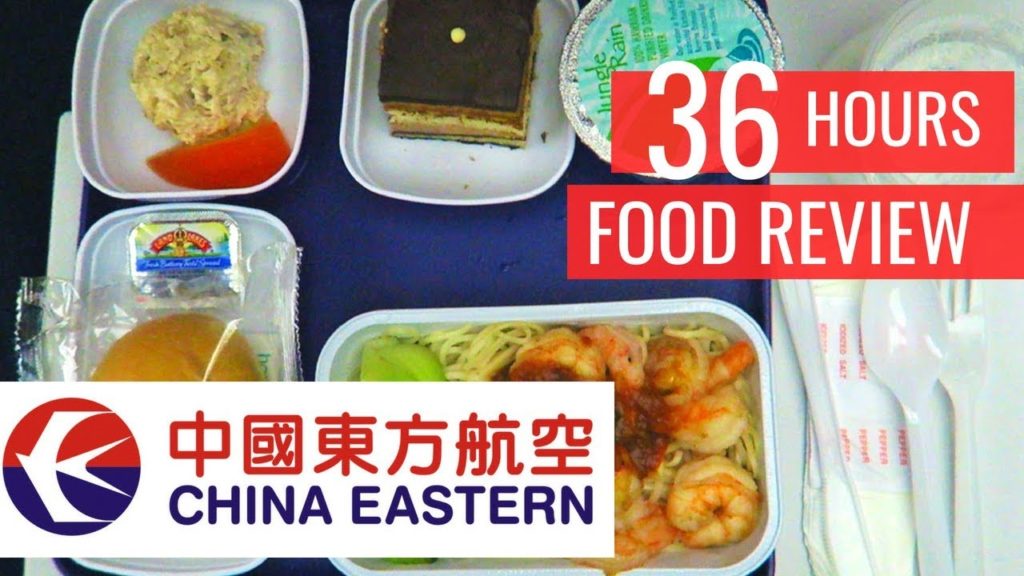 36 hrs CHINA EASTERN AIRLINES | CHINESE FOOD in Economy Class ► Honolulu to Shanghai Airport