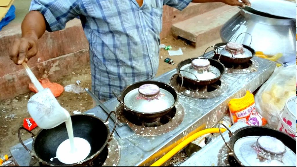 Chitoy Pitha (Winter Cake) Street Food || Special Flour Cake in Winter || @Rs.10/-