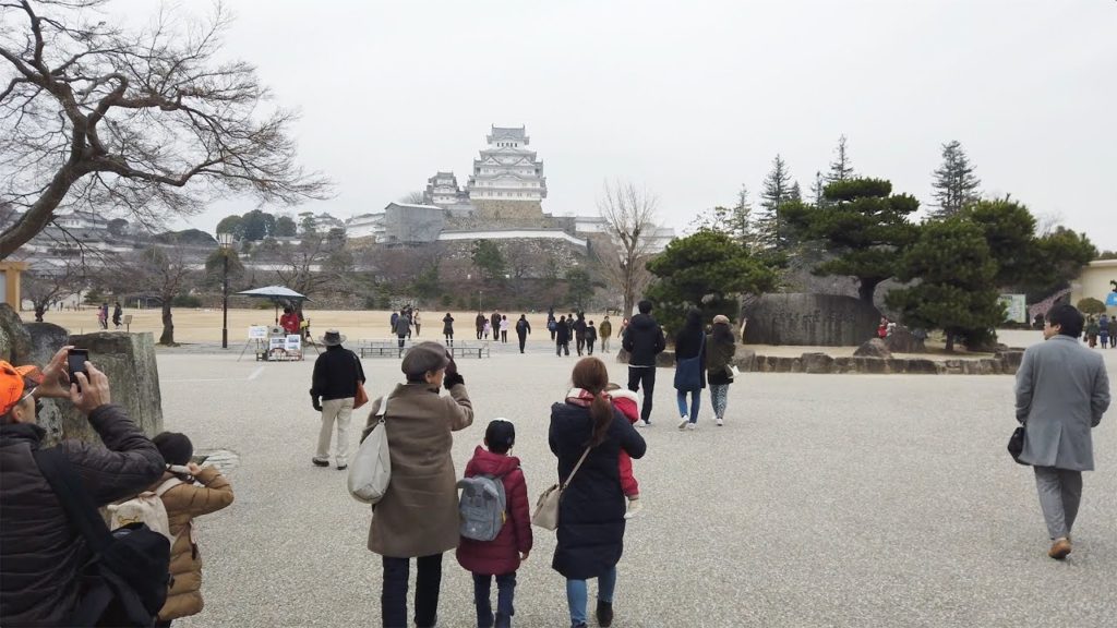 4K 60FPS Himeji Castle Kobe 神戸、姫路城 JAPAN