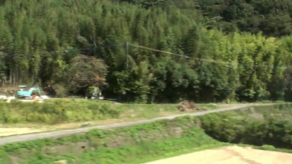 Train journey to Beppu