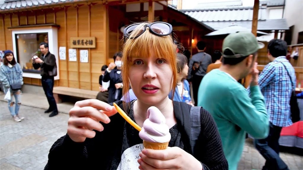 Japanilaisia herkkuja karkkikujalla ★ KAWAGOE, JAPANI