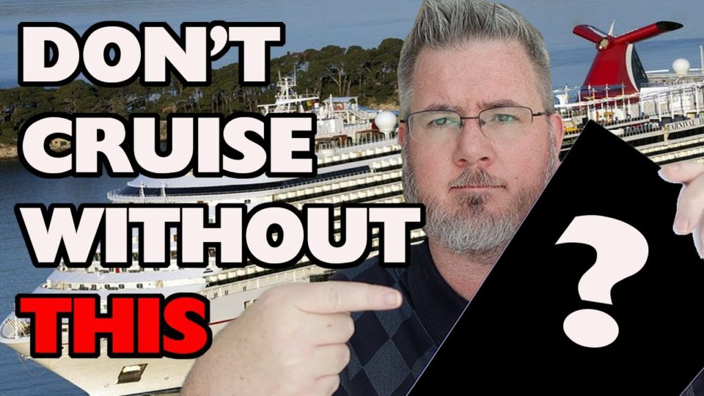 MUST HAVE FOR A CRUISE MUST HAVE FOR A CRUISE