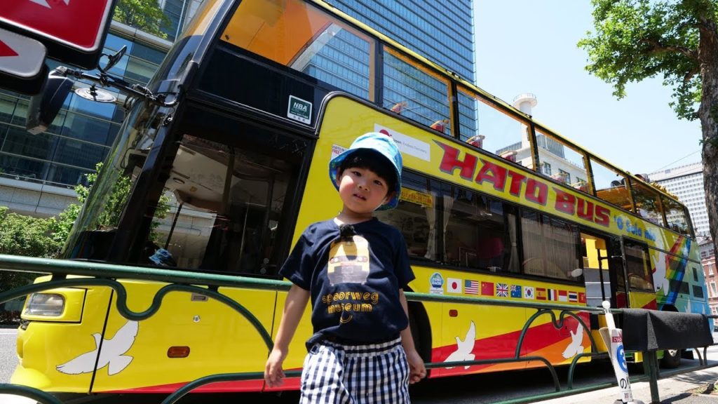 2階建てオープンバス はとバスにのって東京観光してきた