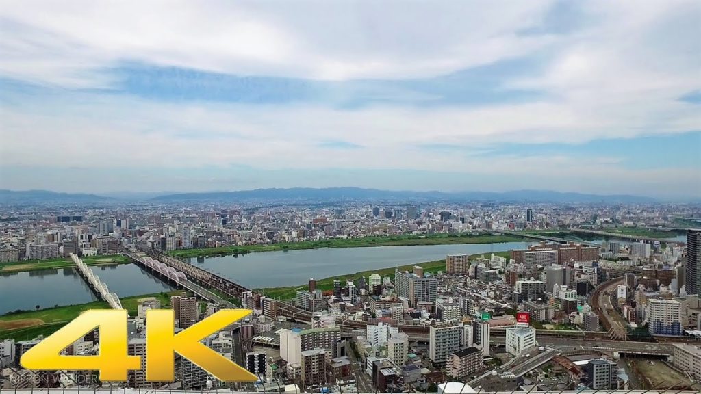 Osaka station to Umeda Sky Building on foot - Long Take【大阪・スカイビル】 4K