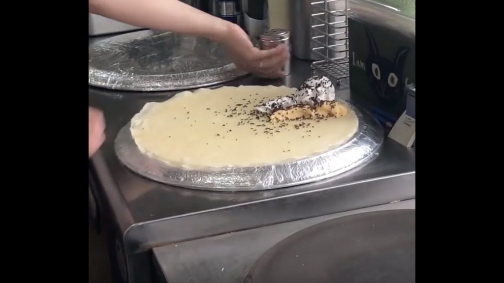 Japanese street food - Japan CREAMY CREPE | 日本街頭小食 - 班戟