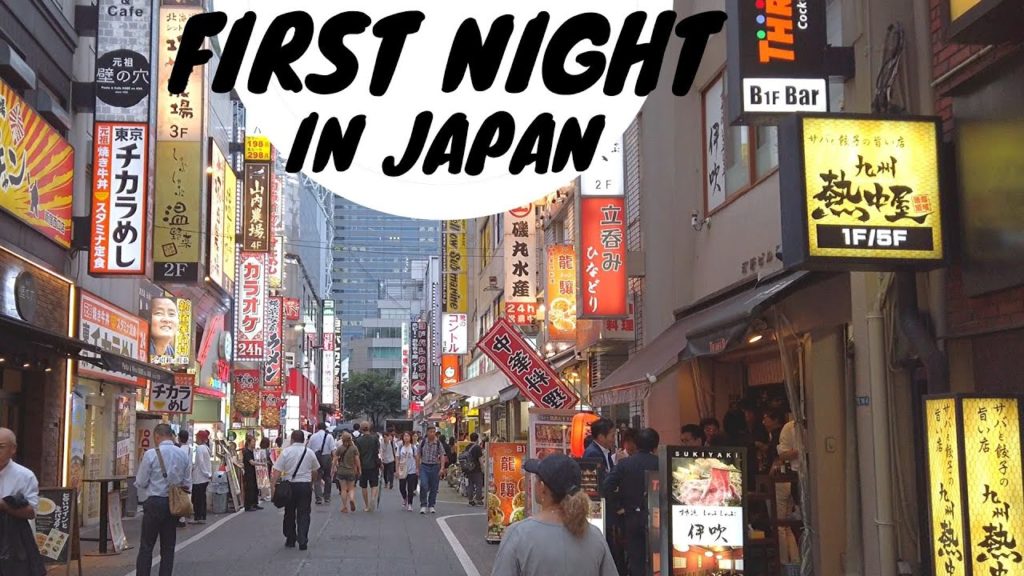 Walking Shinjuku to Yodabashi Camera and 7-11 I First night in Japan Walking Shinjuku to Yodabashi Camera and 7-11 I First night in Japan