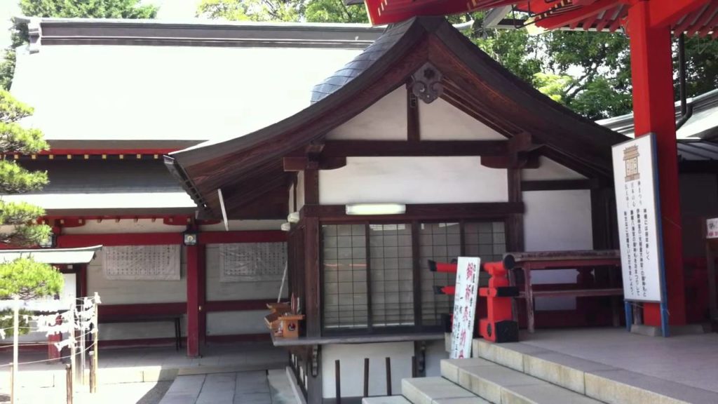 At Kumamoto's Fujisaki Hachimangu Shrine