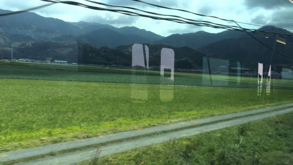 Train Ride from Fukuoka to Karatsu Japan