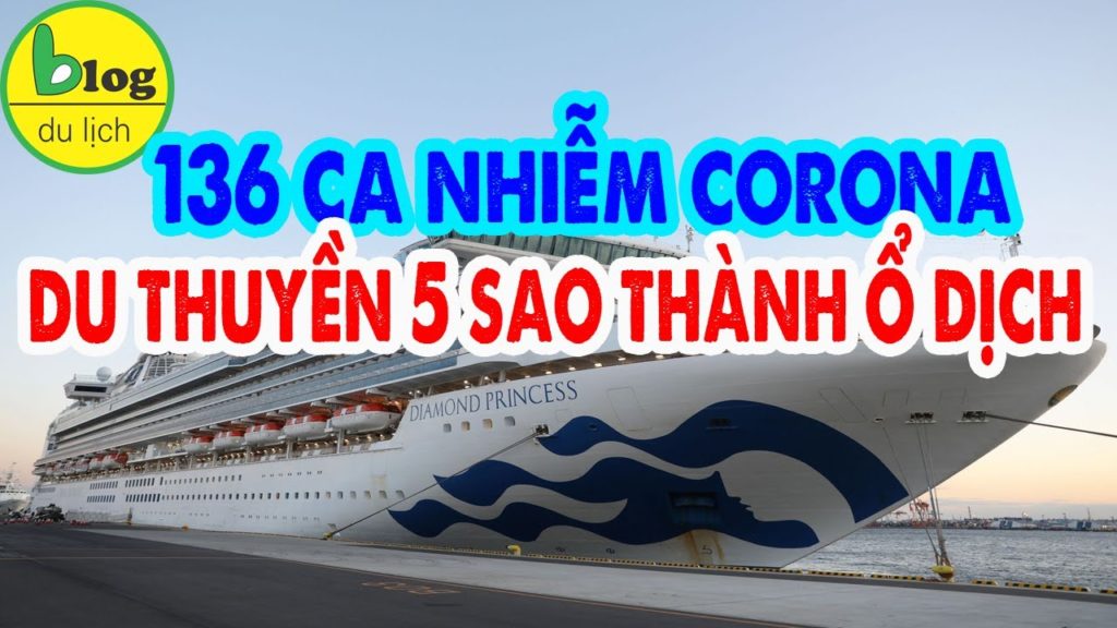 Virus Corona lây lan cho nhiều hành khách trên du thuyền 5 sao Diamond Princess