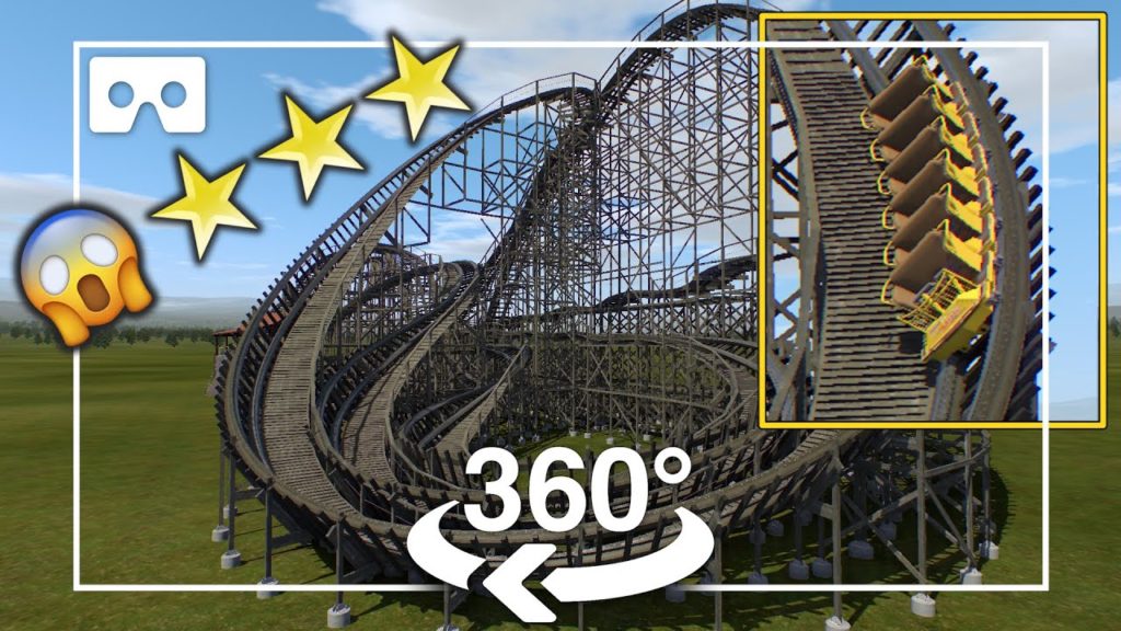 【VRジェットコースター映像】木のモンスター「ニャミニャミ」【360°】