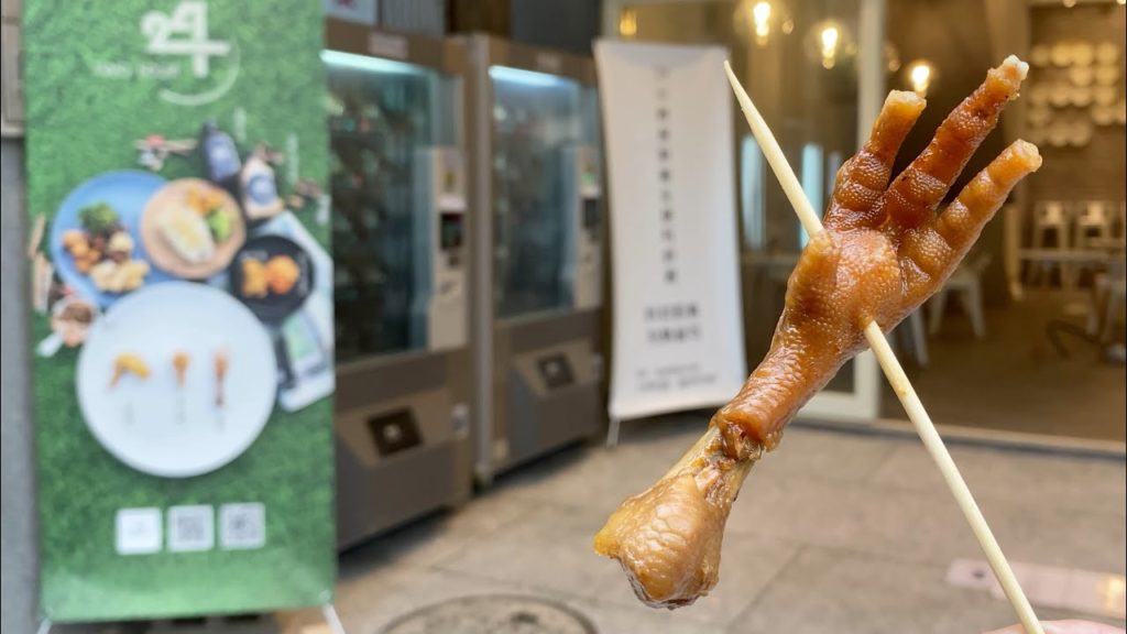 Exotic Snacks Vending Machine Cafe