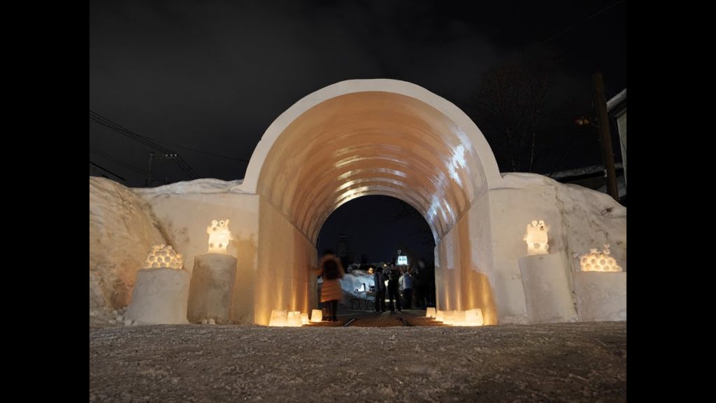 Otaru Snow Light Path　第22回小樽雪あかりの路　旧手宮線会場編　2020年2月9日