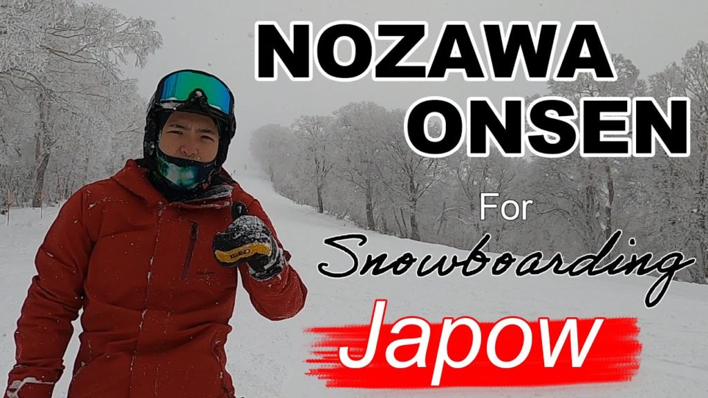 Japan Powder Snowboarding at Nozawa Onsen